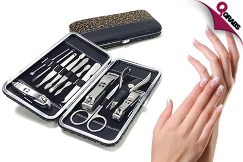 From QR49 Perfect Those Nails at Home with a 12-in-1 Set of Manicure Tools! (Up to QR198 Value)